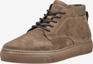 Marc O'Polo Schnürboots in Grau: Vorderseite