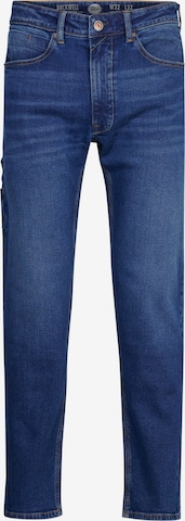 Petrol Industries Tapered Jeans in Blue: front