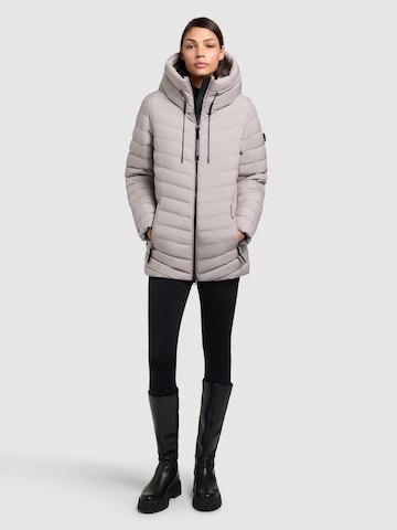 khujo Jacke 'Pace' in Grau