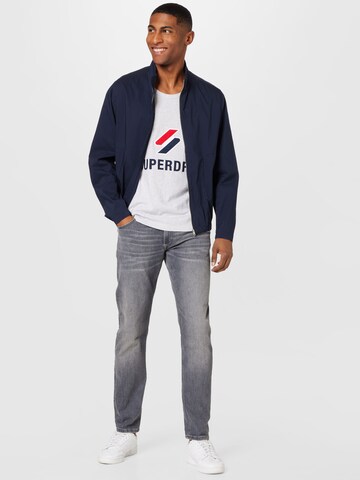 Superdry Тениска в сиво