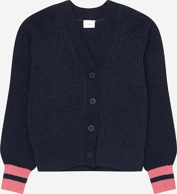 s.Oliver Knit Cardigan in Blue: front