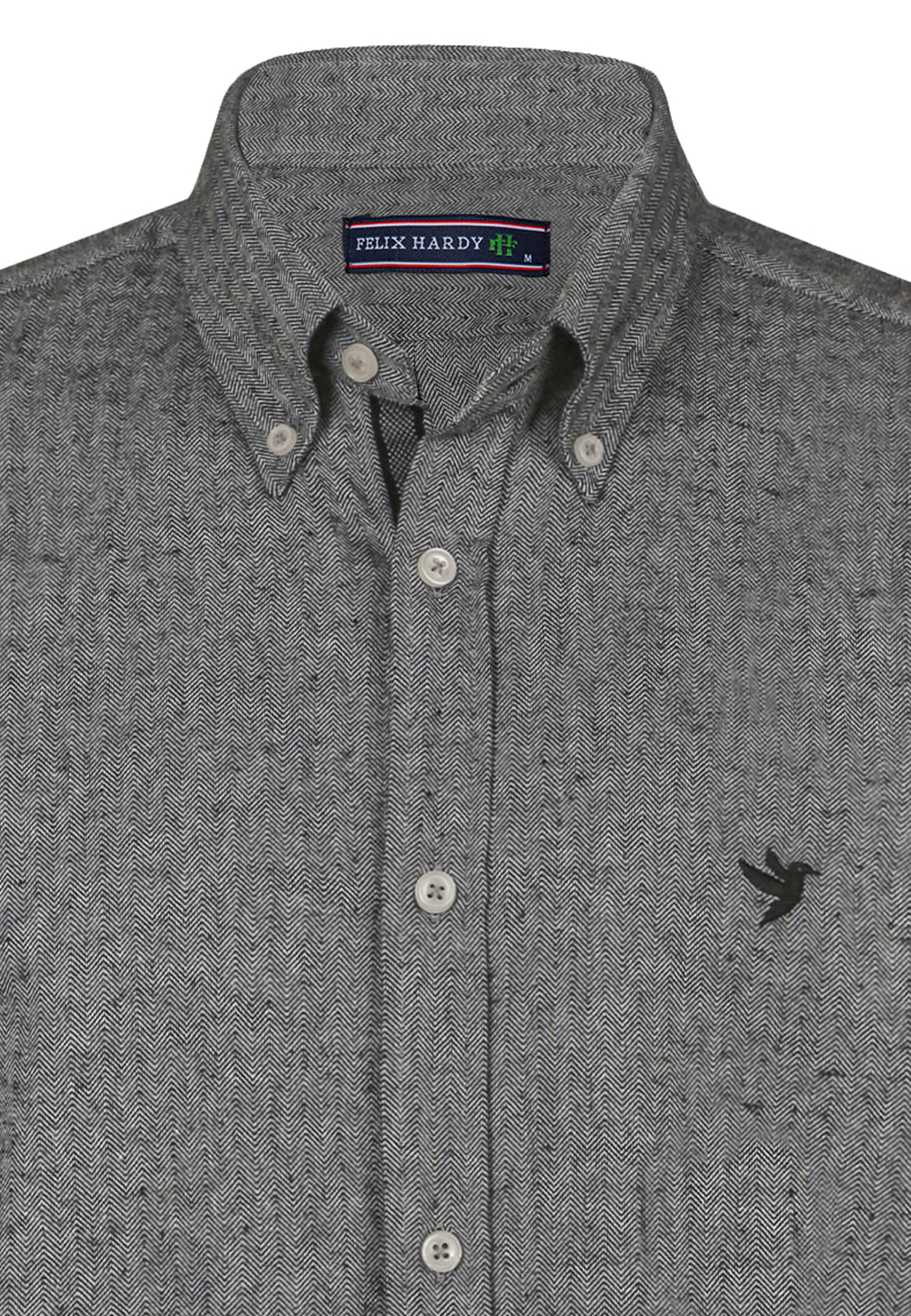 Felix Hardy Regular Fit Hemd in Grau