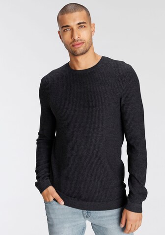 AJC Sweater in Grey: front