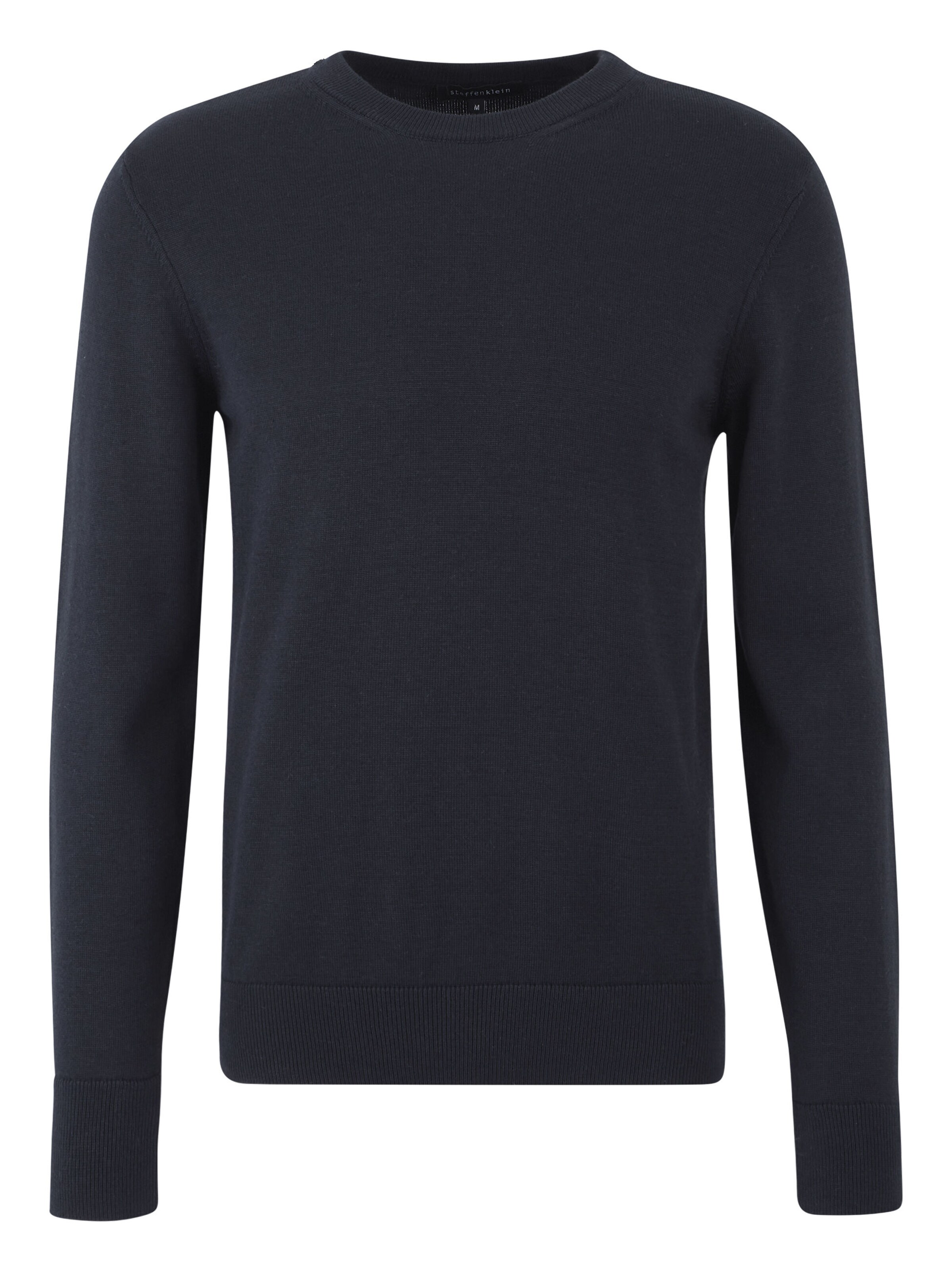 Pull-over Steffen Klein en bleu : devant