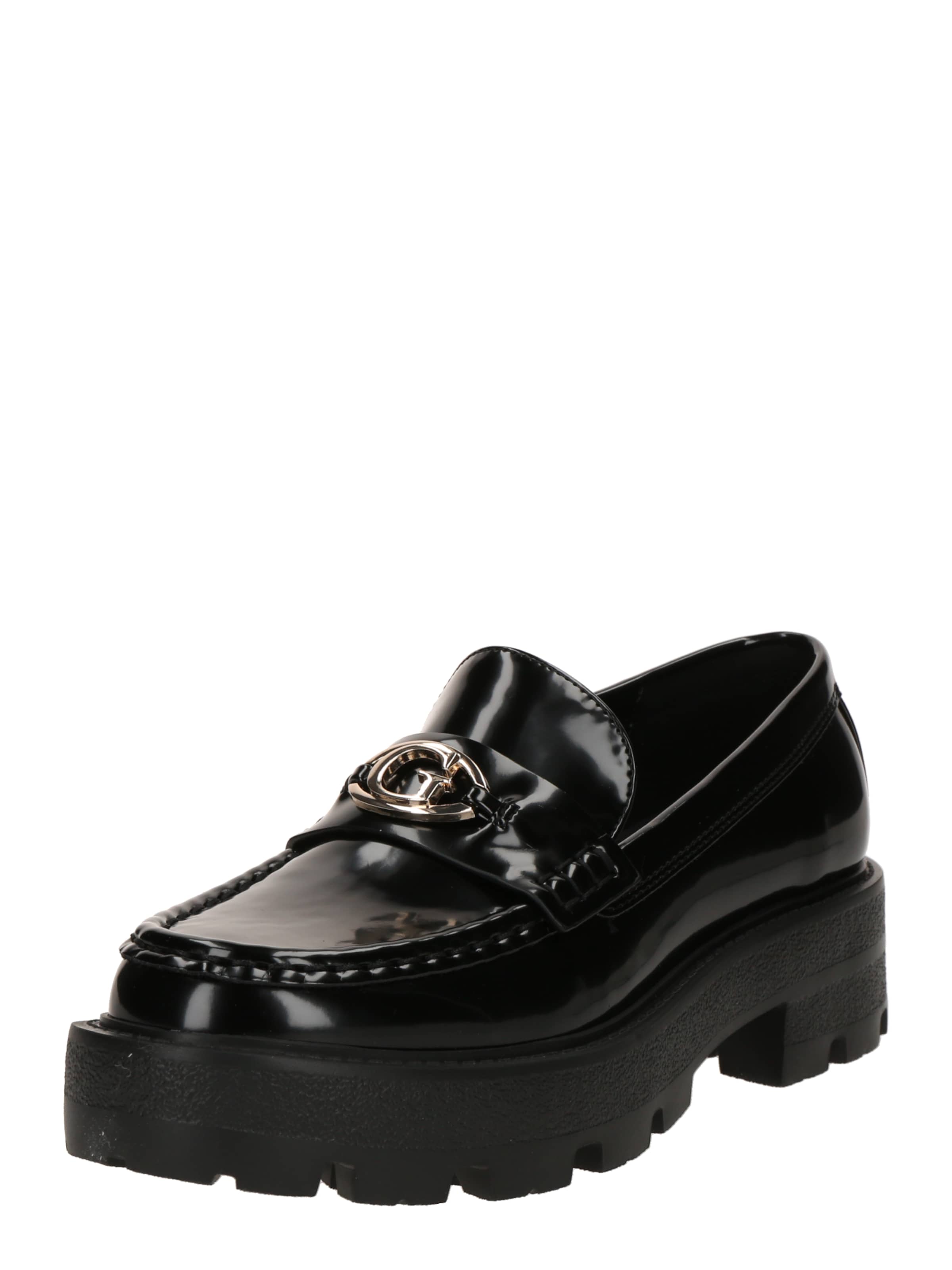 GUESS - Zapatillas 'Yanika' en negro: frente