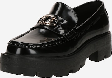 GUESS Loafer 'Yanika' värissä musta: etupuoli