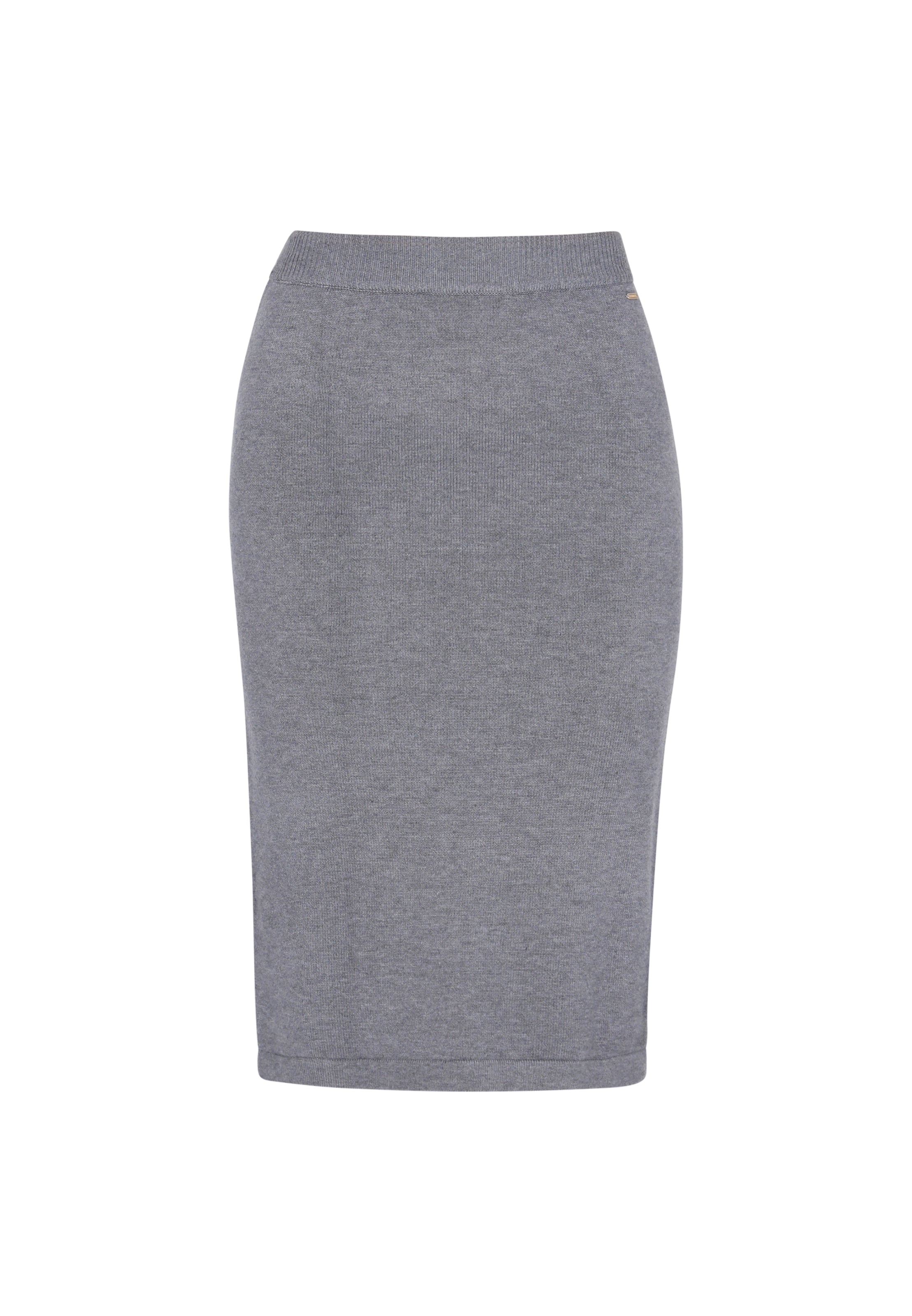 DreiMaster Klassik Skirt in Grey: front