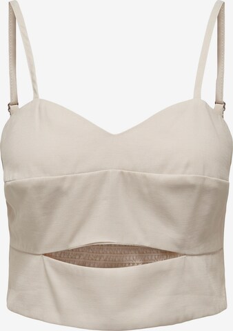 ONLY Top 'MAGO' in Beige: voorkant