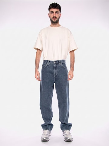 Baggy Jean 'Matrix Pant -- Men's Mid Marble Wash Blue Pants' EDWIN en gris