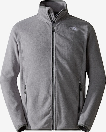 THE NORTH FACE Funktionsfleecejacke '100 Glacier' in Grau: Vorderseite