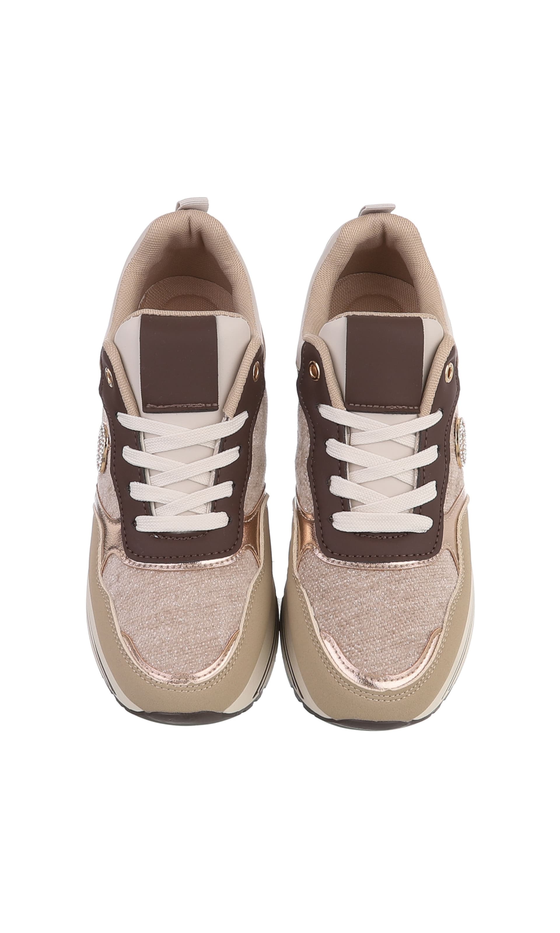 Ital-Design Sneaker in Beige