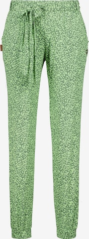 Effilé Pantalon 'AliceAK' Alife and Kickin en vert : devant