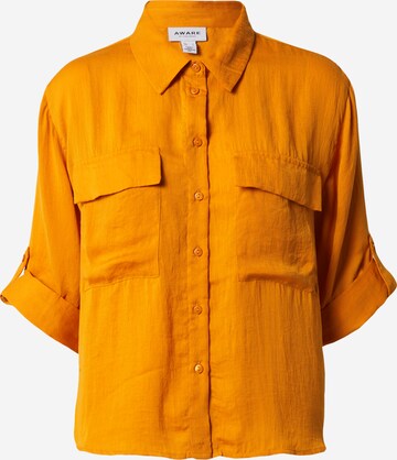 VERO MODA Bluse 'Fabiana' in Orange: predná strana