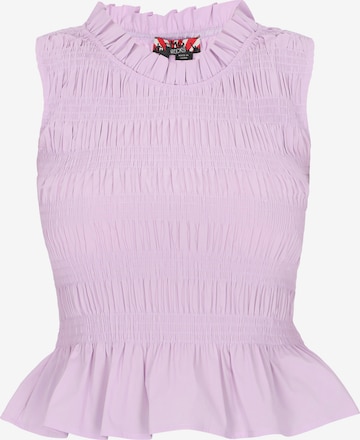 myMo ROCKS - Blusa 'Rock' em roxo: frente