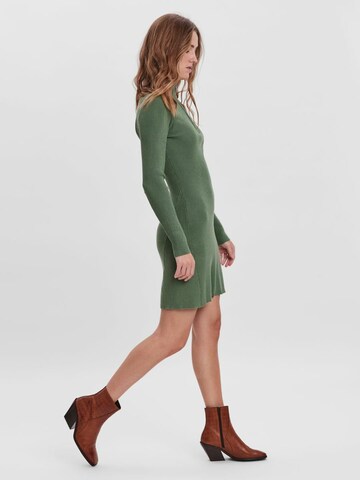 VERO MODA Knitted dress in Green