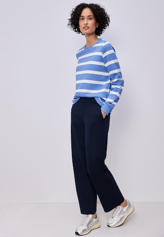 STREET ONE Sweatshirt in Blue