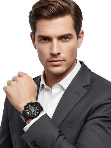 Montre à affichage analogique Emporio Armani en noir