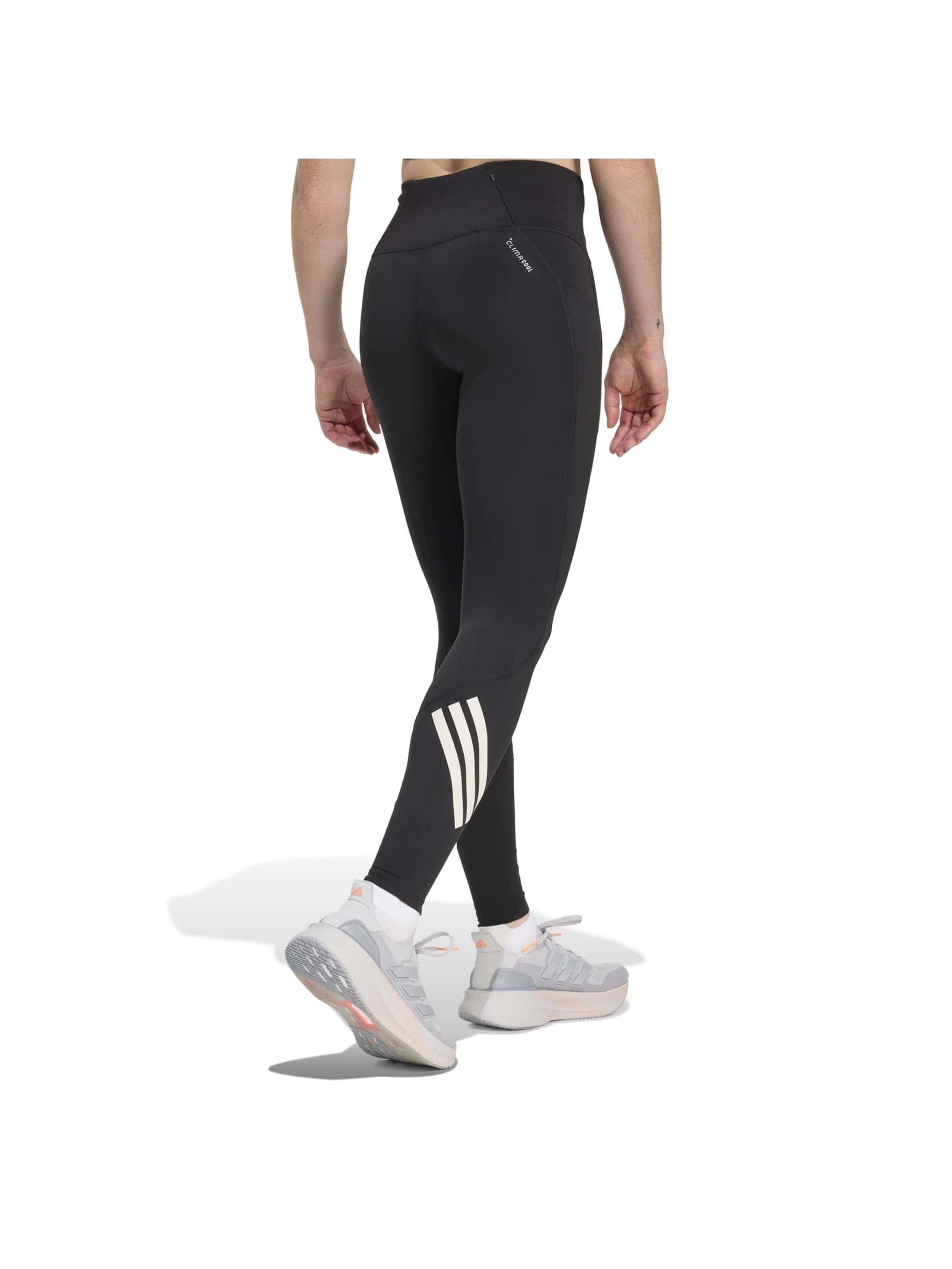 Skinny Pantalon de sport 'ADI365 3S 1/1 L' ADIDAS SPORTSWEAR en noir