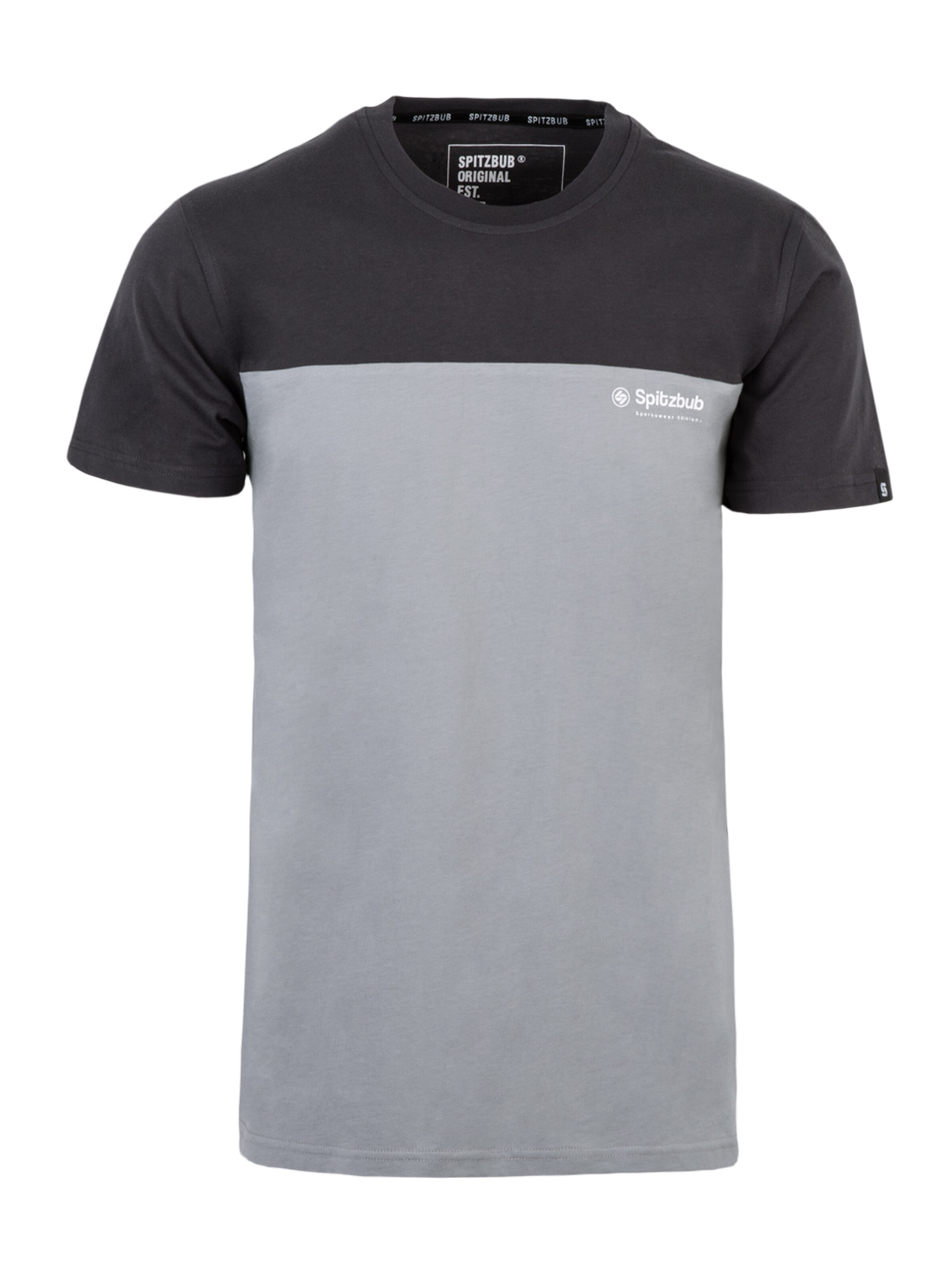T-Shirt SPITZBUB en gris : devant