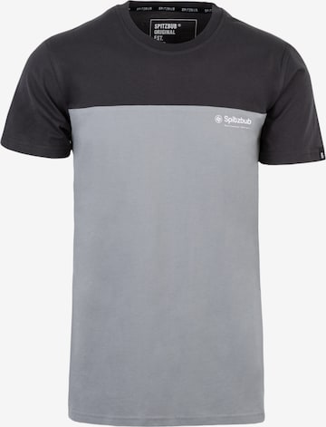 SPITZBUB Shirt in Grey: front