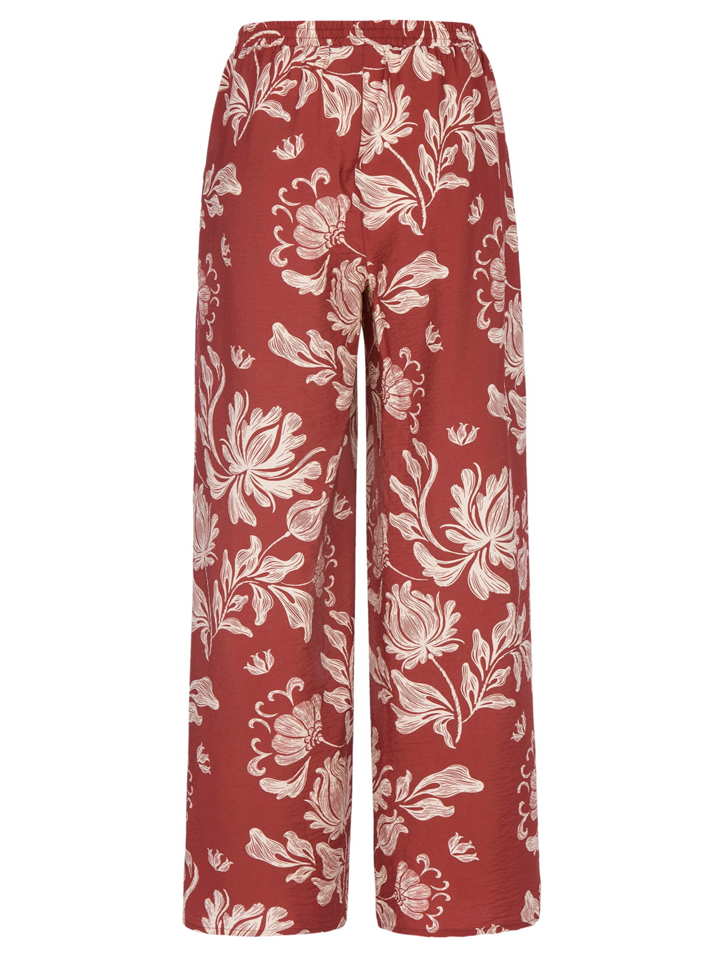 Cellbes of Sweden Loosefit Broek in Rood: voorkant