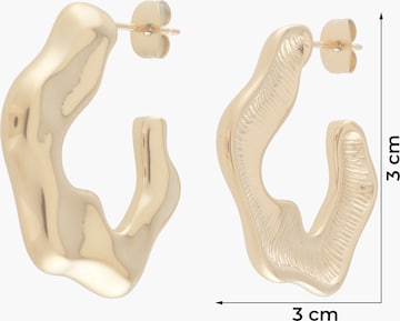 Fräulein Wunder Σκουλαρίκια 'Cloe' σε χρυσό
