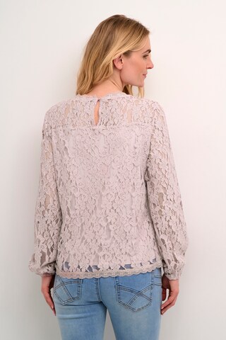 Cream Blouse 'Kit' in Beige