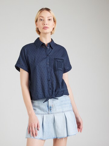 VERO MODA Blouse 'VMVICA' in Blue: front