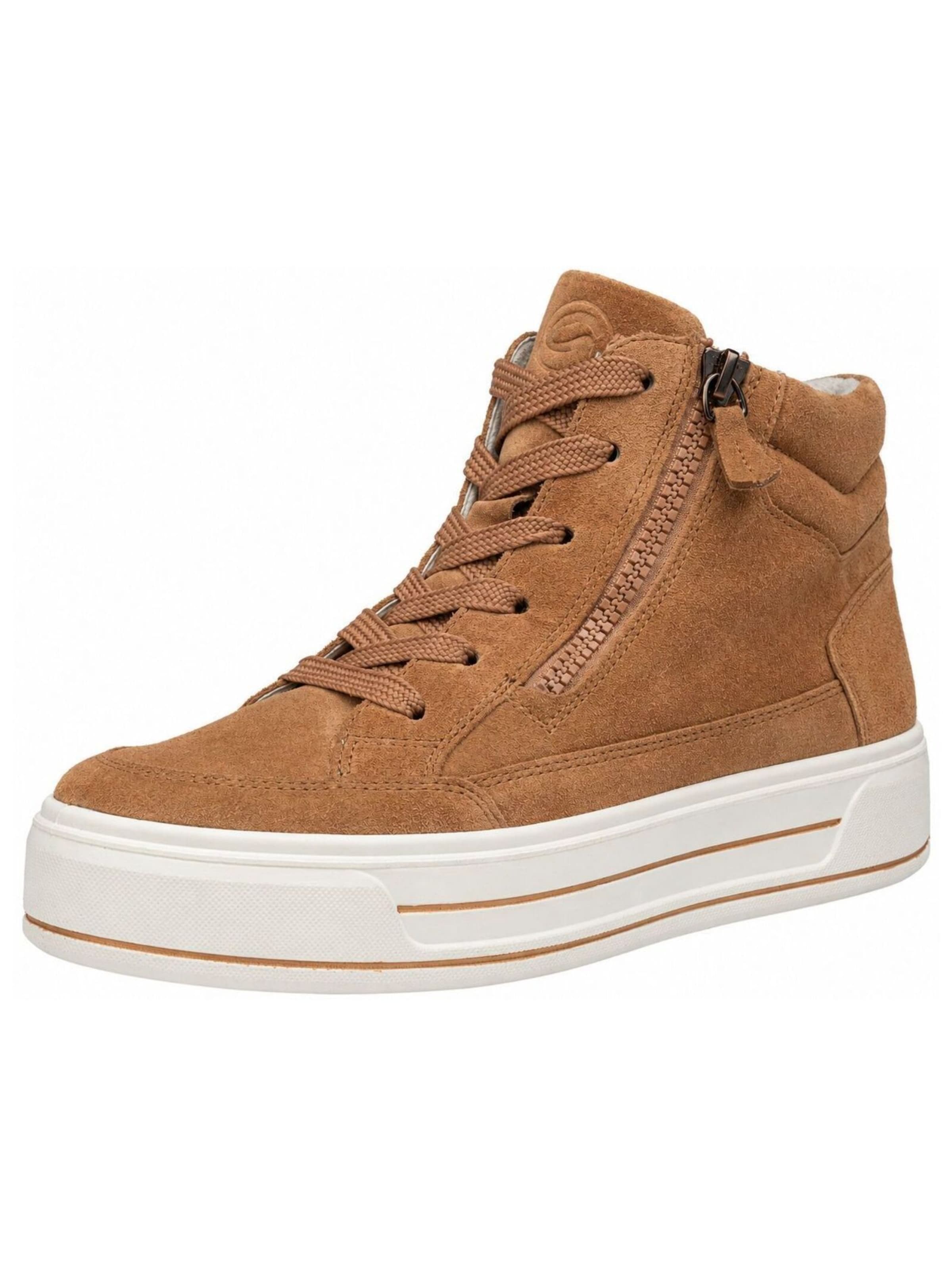 ARA High-top trainers in Brown: front