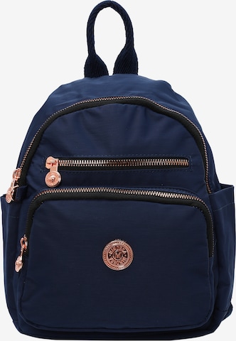 Mindesa Backpack in Blue: front