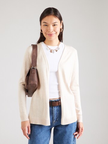 s.Oliver Knit cardigan in Beige: front