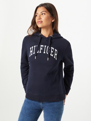 TOMMY HILFIGER Sweatshirt i blå: framsida