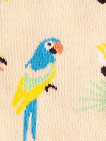 DillySocks Sokken 'Kingfisher Paradise' in Beige
