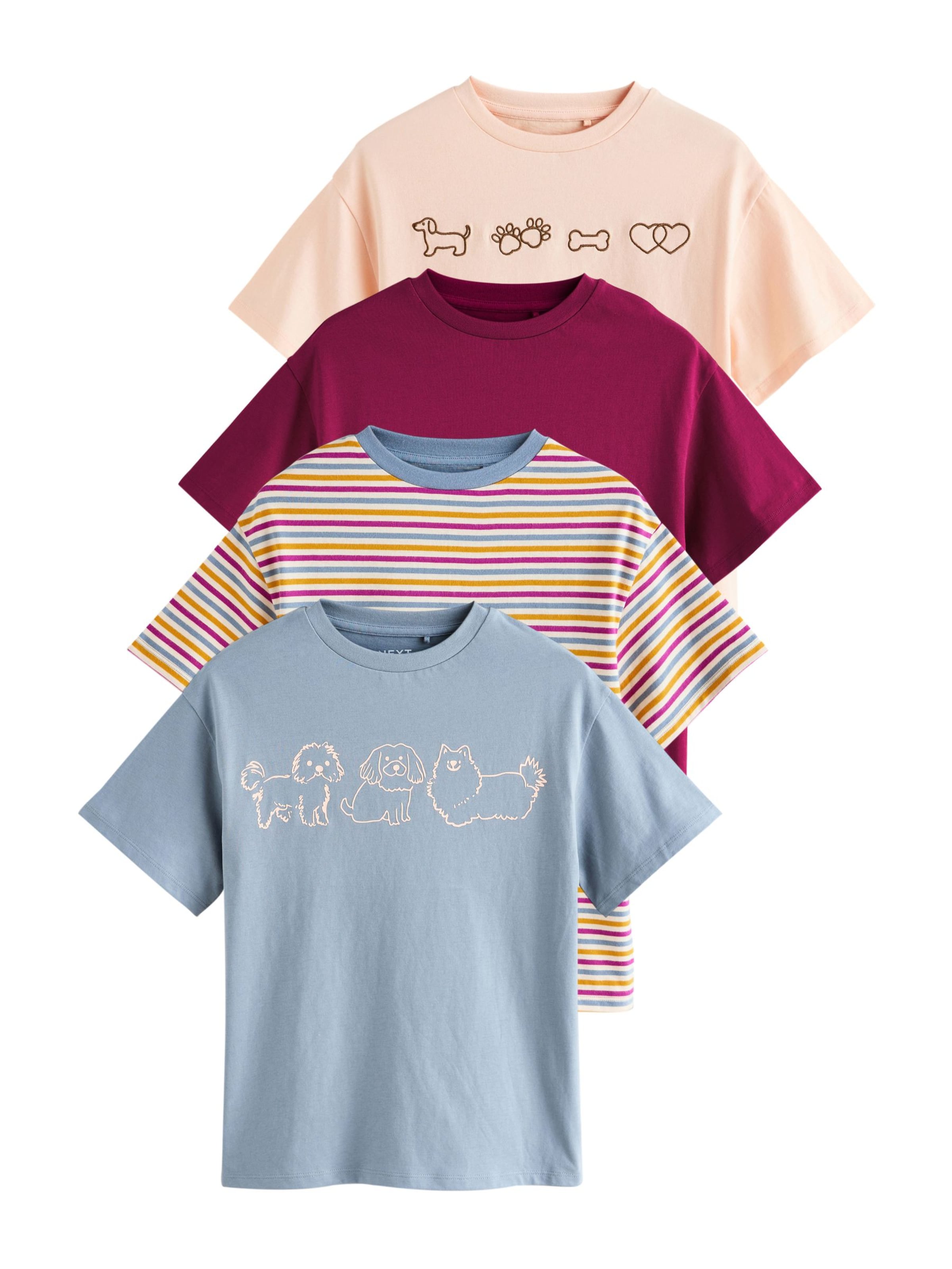 mėlyna Next Marškinėliai: priekis