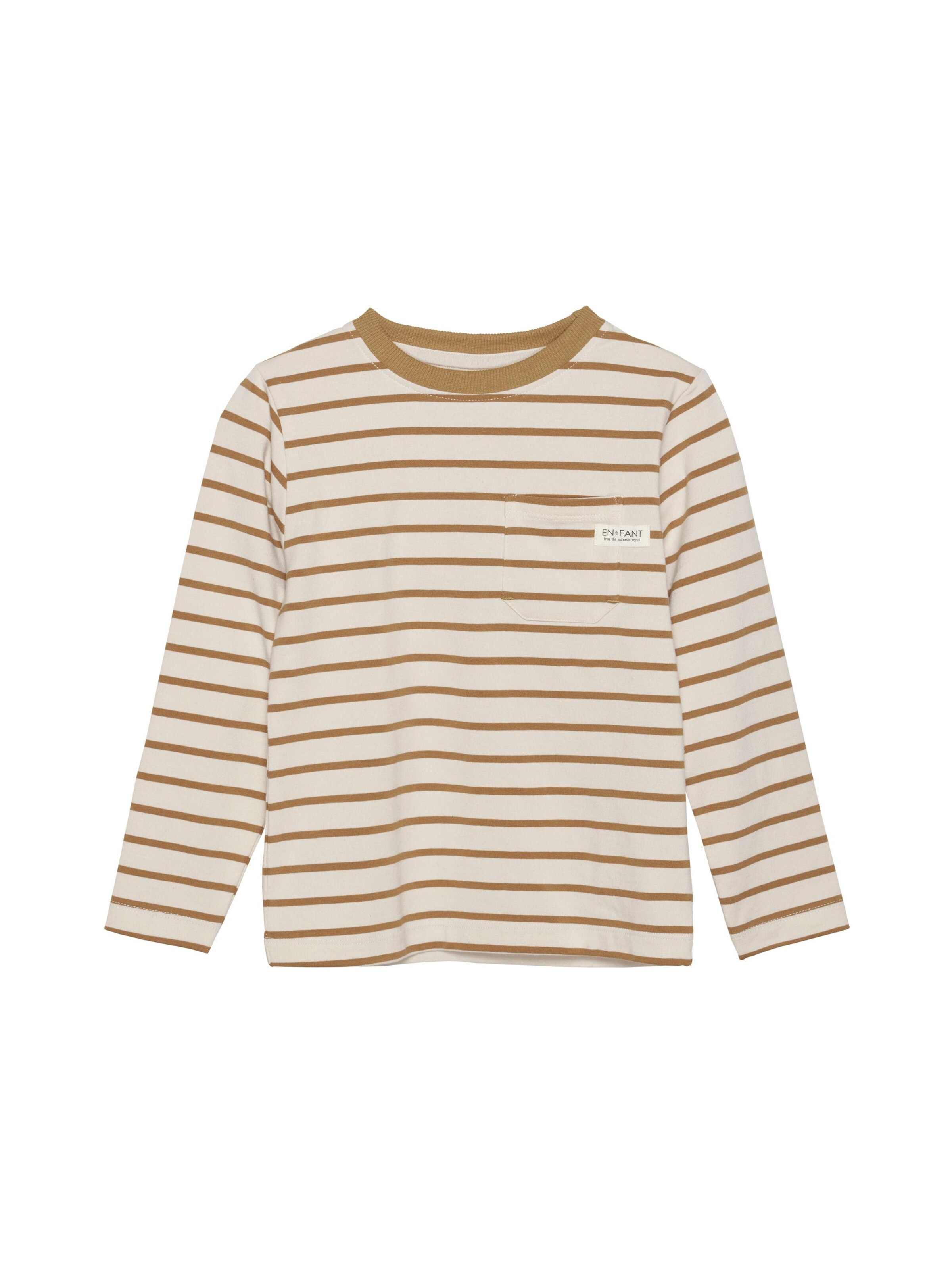 T-Shirt EN FANT en marron : devant