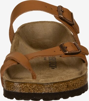 BIRKENSTOCK T-Bar Sandals 'Mayari' in Brown