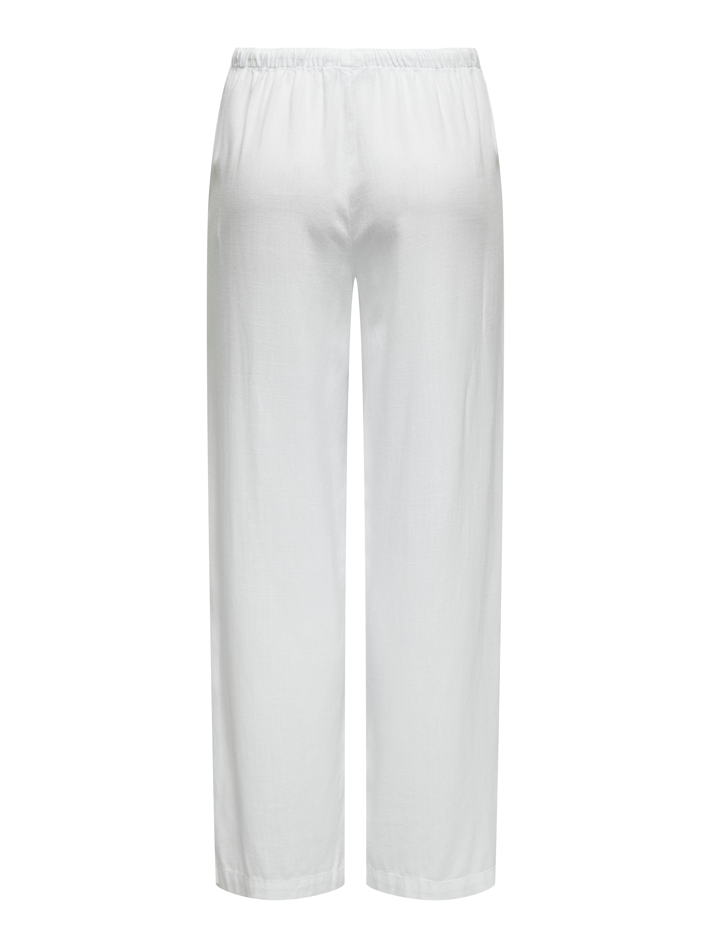 JDY Wide Leg Bukser 'JDYCAYA' i hvid