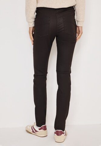 STREET ONE Slim fit Pants in Brown