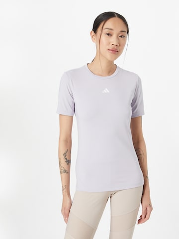 purpurinė ADIDAS PERFORMANCE Sportiniai marškinėliai: priekis