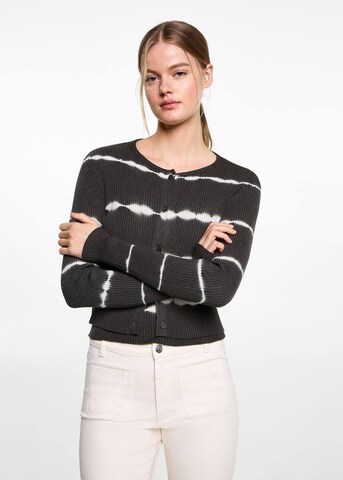 MANGO TEEN Knit Cardigan 'Sunnuyc' in Grey: front