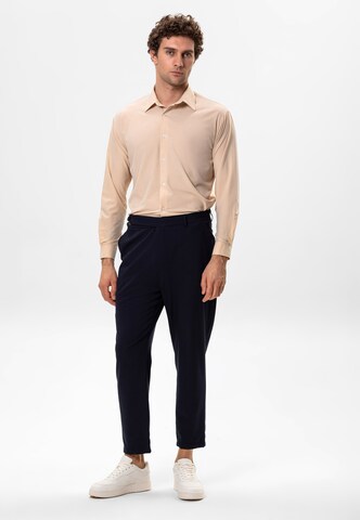 Antioch Slim fit Button Up Shirt in Beige