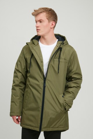 BLEND Winter Jacket in Green: front
