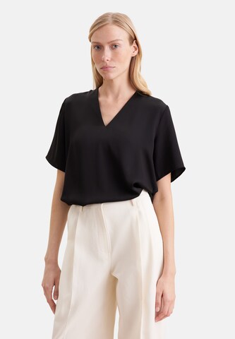 SEIDENSTICKER Blouse in Zwart: voorkant