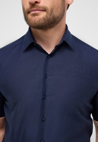 ETERNA Comfort fit Button Up Shirt '1863' in Blue