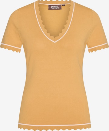 4funkyflavours - Pullover em amarelo: frente