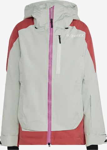 ADIDAS TERREX - Chaqueta deportiva en verde: frente