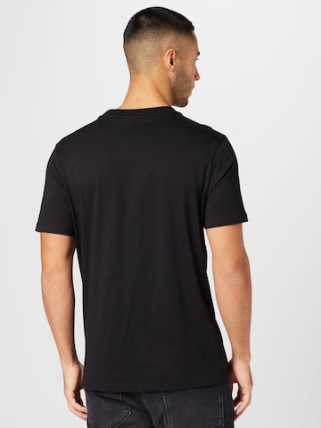 HUGO Red T-Shirt 'Dyton' in Schwarz