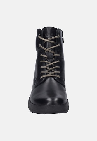 JOSEF SEIBEL Schnürstiefelette 'ANNA' in Schwarz