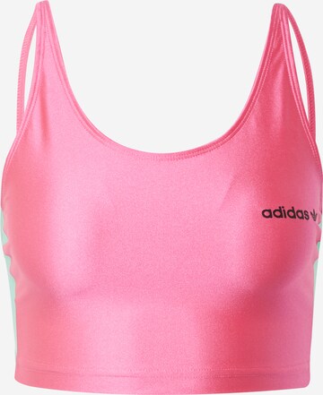 Top 'High Shine ' di ADIDAS ORIGINALS in rosa: frontale