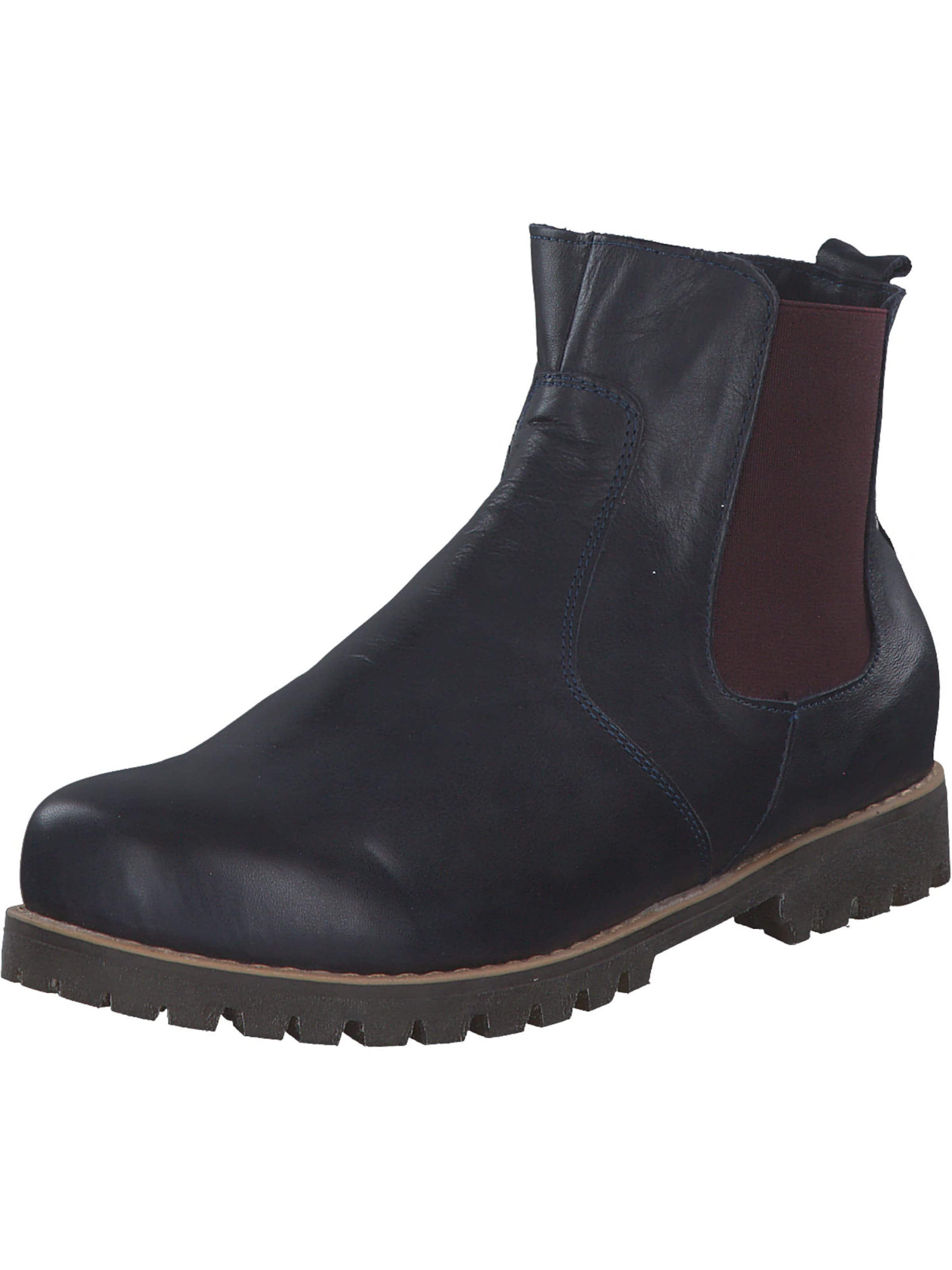 Esgano Stiefelette '03428460/642' in Blau: Vorderseite